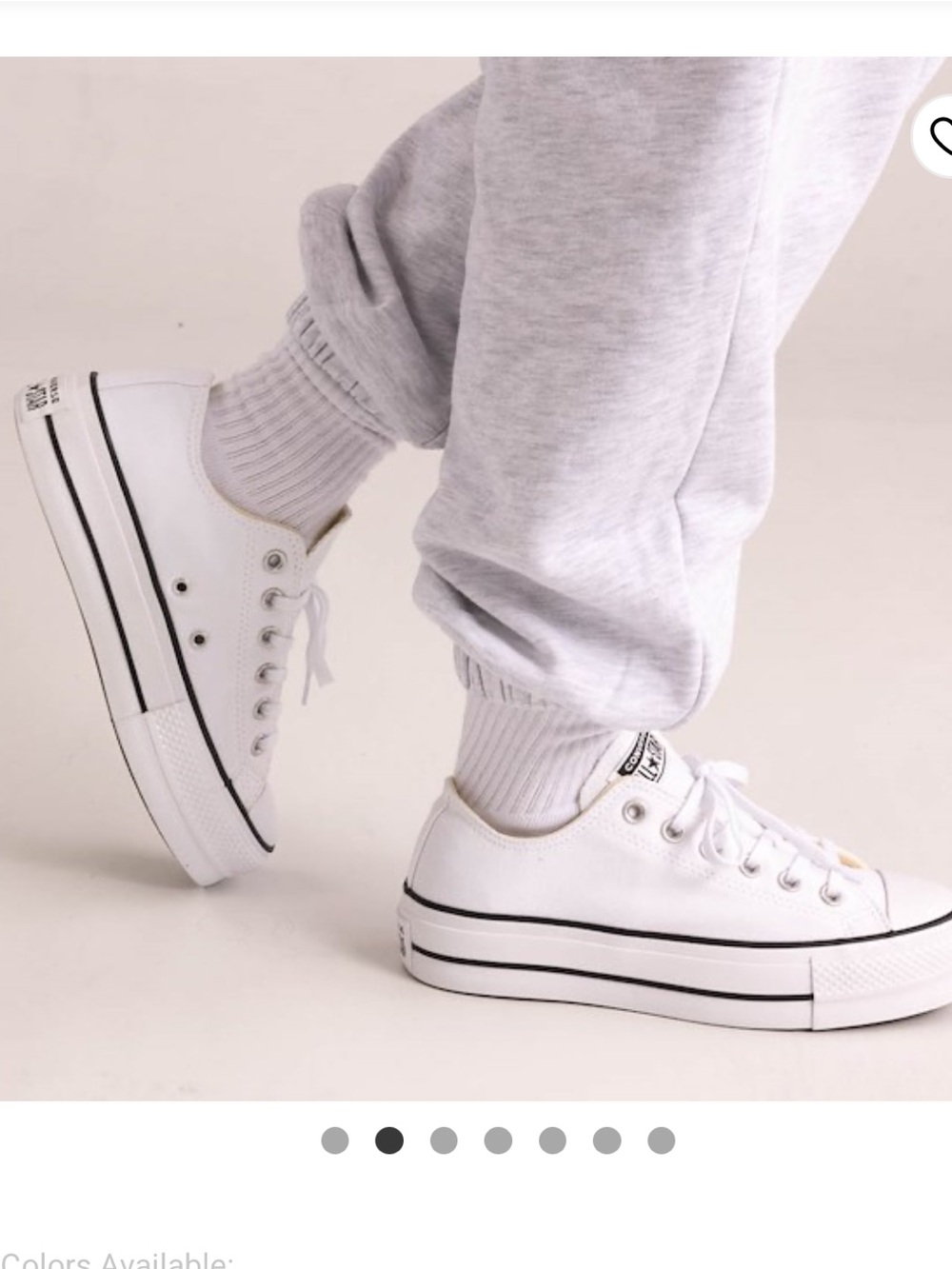 Converse Chuck Taylor All Star Lift Platform Ox Leather